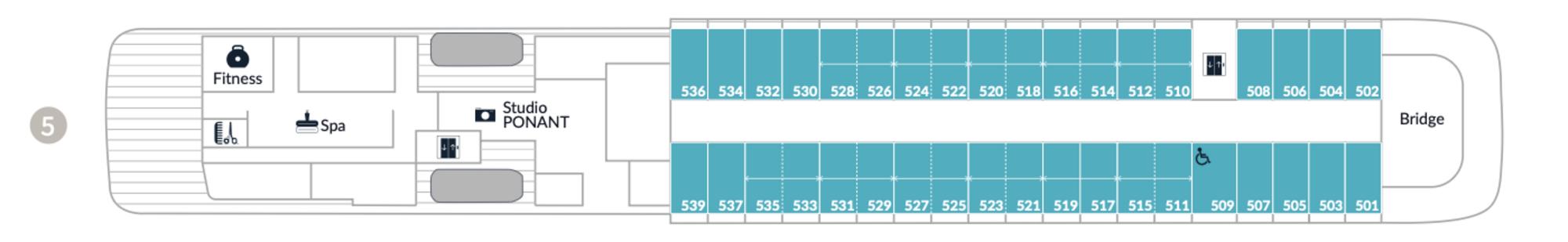 Deck 5 plan